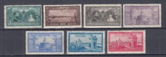 ROMANIA 1928 LP 81 - 10 ANI DE LA UNIREA DOBROGEI SERIE SARNIERA foto