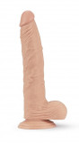 Dildo Realist Real Extreme cu Ventuza Natural 23.5 cm, Lovetoy