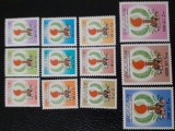 Libia--Flacara aprinsa-serie completa -nestampilate MNH, Nestampilat