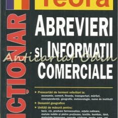 Dictionar Englez-Roman De Abrevieri Si Informatii Comerciale - Dan Dumitrescu