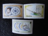 Gibraltar-Operatiunea Raleigh,navigatie -serie completa ,nestampilate MNH