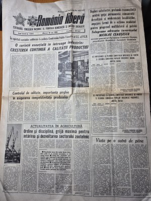 romania libera 10 mai 1989-art. prahova foto