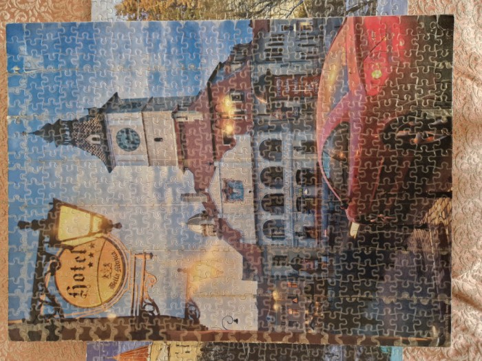 Puzzle 500 piese Brașov ideal tablou sau decor
