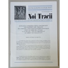 NOI TRACII , REVISTA FONDATA DE JOSIF CONSTANTIN DRAGAN , NR.205 , 1991