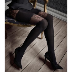 GAT98-1 Dres elegant Gucci decorat cu accente florale