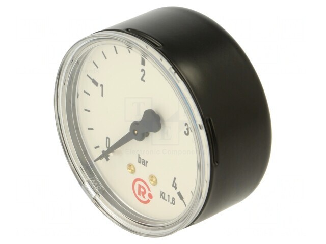 Manometru 0-4 bar 63mm Lichide și Gaze