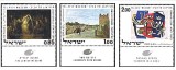Israel 1970 - Picturi, arta, serie neuzata cu tab