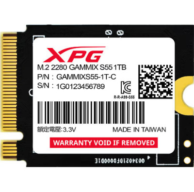 SSD ADATA XPG Gammix S55 1TB PCI Express 4.0 x4 M.2 2230 foto