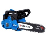Cumpara ieftin Drujba benzina Silen 2500, 25cc, 1.2 CP, lama 30cm, pornire rapida, 2 timpi, albastru/negru