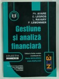 GESTIUNE si ANALIZA FINANCIARA de PH. AVARE ... P. LEMONNIER, 2002