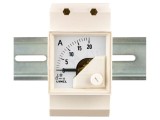 Ampermetru LUMEL pentru şină DIN I AC 0-50A True RMS Clasa 1,5