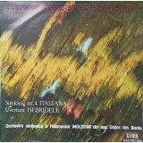 Disc vinil, LP. SIMFONIA NR.4 ITALIANA UVERTURA HEBRIDELE-FELIX MENDELSSOHN-BARTHOLDY-219756