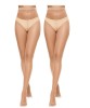 Set 2 Dresuri Dama Decupate Yilanmy 10D Transparent S - Dresuri Fara Degete, Ultra Subtiri, Elastice - Outlet