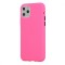 Husa Capac Silicon Matt Solid Apple iPhone 11 Pro Roz