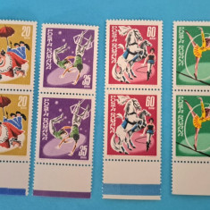 TIMBRE ROMÂNIA LP708/1969 - CIRCUL- Serie în pereche -MNH