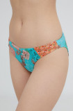 Superdry chiloti de baie culoarea turcoaz