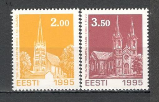 Estonia.1995 Nasterea Domnului-Biserici SE.74