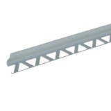 Profil PVC pentru colt interior, SET, gri, 10 mm, 2.5 m