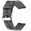 Curea material textil, compatibila cu Huawei Watch GT 2 Pro, Telescoape QR, 22mm, Grainsboro Gray, Very Dream
