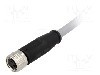 Conector M8, 3 pini, clasa etanseitate {{Clasa etan&amp;#351;eitate}}, HARTING - 21348100380020