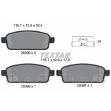 Textar set placute frana, frana disc Q+