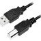 Cablu USB 2.0 A-B 5m Negru