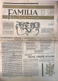 Cumpara ieftin Revista Familia nr 1 Septembrie 1965 Cultura Almanah Romana 25 pagini 42x30 cm Stare buna Brosata