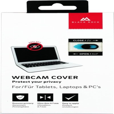 Protectie Camera Web Hama Black Rock, 1 buc, Negru foto