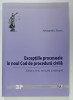EXCEPTIILE PROCESUALE IN NOUL COD DE PROCEDURA CIVILA de ALEXANDRU SUCIU , 2019
