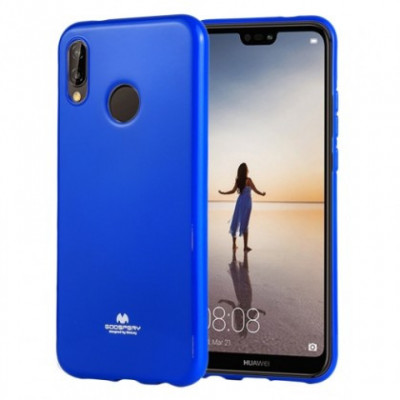 Husa Mercury Jelly Huawei P40 Lite E / Y7P Albastru Blister foto