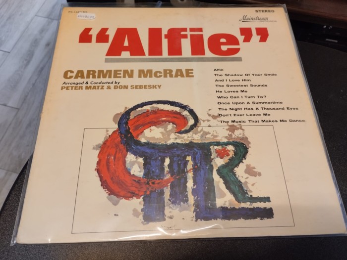 Vinil &quot;Japan Press&quot; Carmen McRae &ndash; Alfie (VG+)