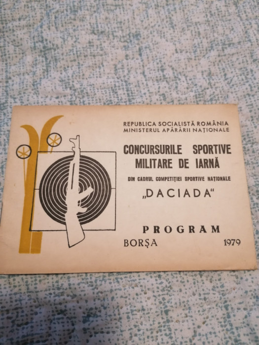 Concursurile sportive militare de iarna 1979