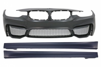 Bara Fata BMW Seria 3 F30 F31 (2011-2019) M3 Design cu Praguri Laterale Performance AutoTuning foto