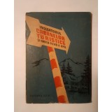 Indicatorul cabanelor turistice și harta fizică a R.P.R. (1958)