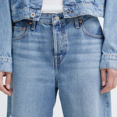 Levi's pantaloni scurti jeans femei, neted, high waist