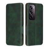 Husa 360&Atilde;&sbquo;&Acirc;&deg; Oppo Reno12 Pro Techsuit Safe Wallet Plus, verde