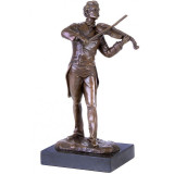 Johann Strauss -statueta bronz pe soclu din marmura FA-26, Religie