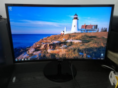 Monitor LED Samsung Gaming Curbat 27 inch 4ms black FreeSync. foto