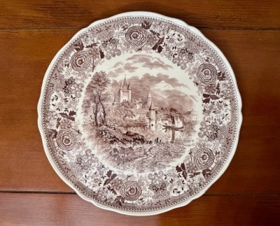 PLATOU DIN PORTELAN VILLEROY &amp;amp; BOCH- BURGENLAND D32CM foto