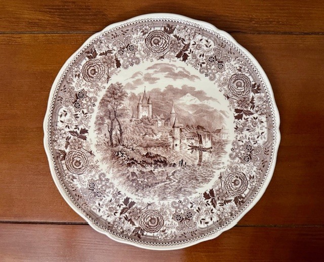 PLATOU DIN PORTELAN VILLEROY &amp; BOCH- BURGENLAND D32CM