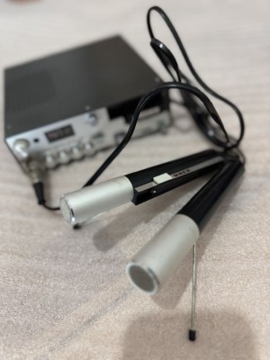 Istorie: Uher CR124 = primul casetofon portabil HIFI si auto-reverse, set functional foto