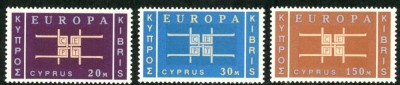 Cipru 1963 - Europa, CEPT, serie neuzata foto