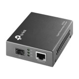 Media Convertor Gigabit TP-Link Omada MC220L, SFP, 1xRJ45 10/100/1000Mbps, Auto-MDI/MDIX, Echipament Activ FO