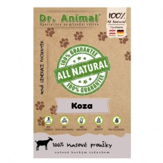 Dr.Animal 100% f&acirc;șii carne de capră 80 g