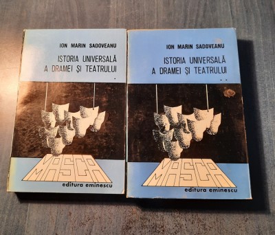 Istoria universala a dramei si teatrului Ion Marin Sadoveanu foto