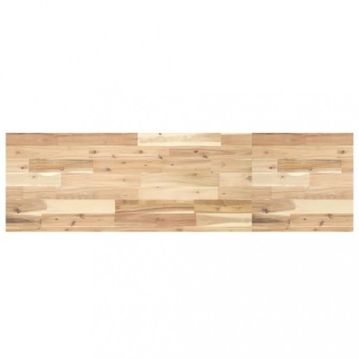 vidaXL Blat de baie netratat, 160x40x4 cm, lemn masiv de acacia foto