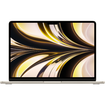 Laptop Apple MacBook Air 13.6&amp;quot; Retina, Apple M2, 8GB, SSD 256GB, Apple M2 GPU, macOS Monterey, Starlight foto