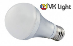 Bec LED E27, Putere 5,5W (55W), 530lm, Lumina Calda, 30 SMD, VoiceKraft foto