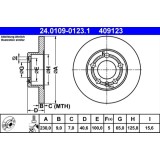 Disc frana ATE 24.0109-0123.1