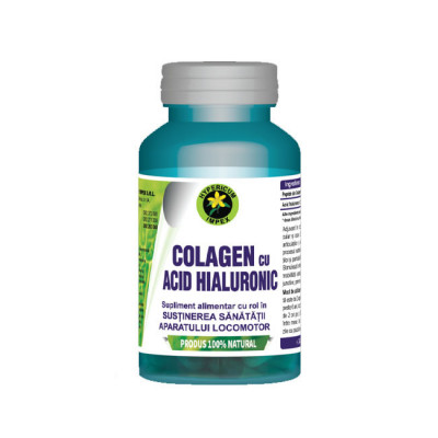 Colagen cu Acid Hialuronic 60 capsule Hypericum foto